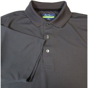 Ben Hogan Performance Mens Dark Gray Golf Polo Shirt Size Medium Collared Casual